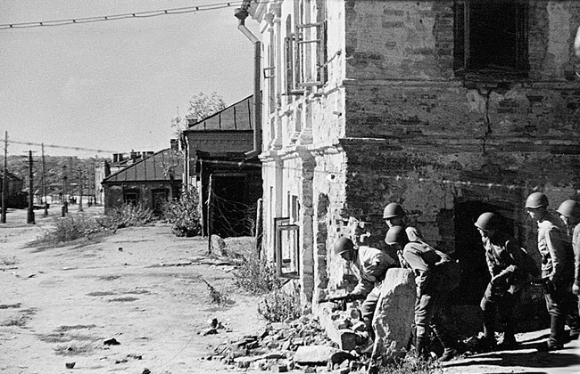 Бои за Воронеж, архивное фото, 1942 г.