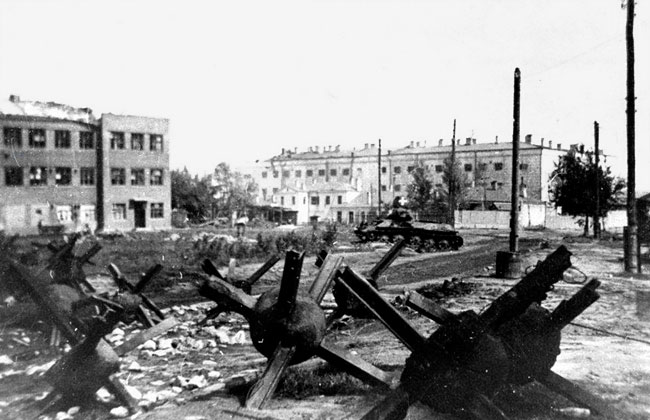 Площадь Заставы, архивное фото 1942 г.