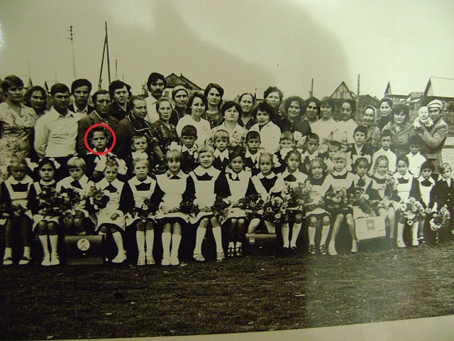 2-й "б" класс, 1981 год, с.Исянгулово, средняя школа №2, Юрий Шатунов